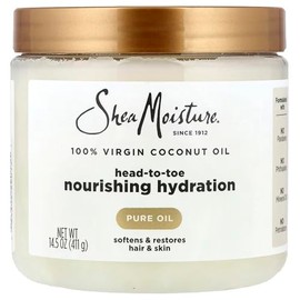 Body Moisturizer For Dry Skin 100% Extra Virgin Coconut Oil Nourishing Hydration Soften And Restore Skin And Hair 14.5oz
