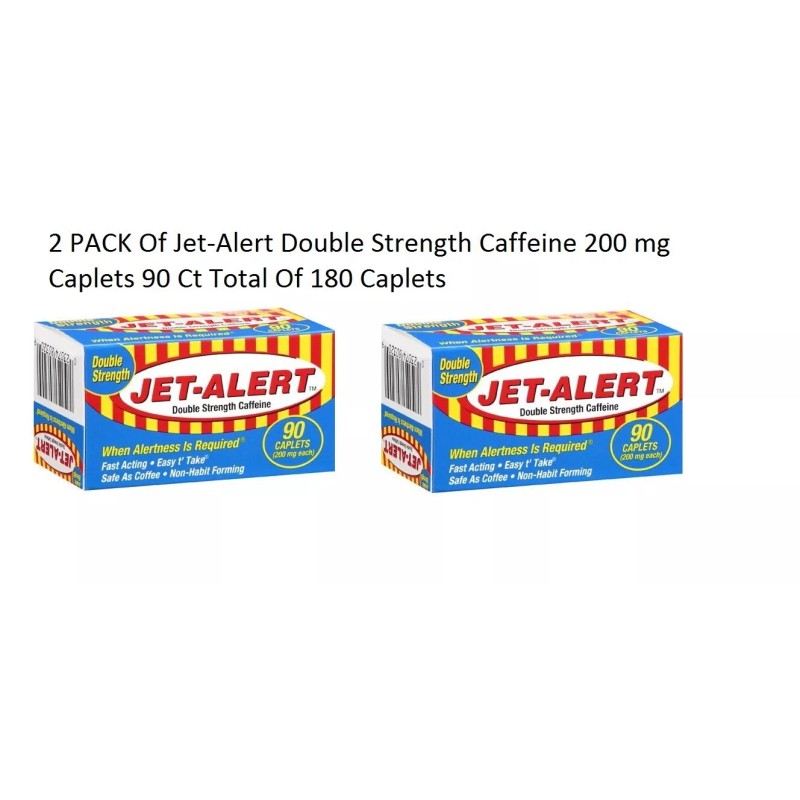 jet alert 2 New Bottles Jet-Alert 200 mg Caplets Double