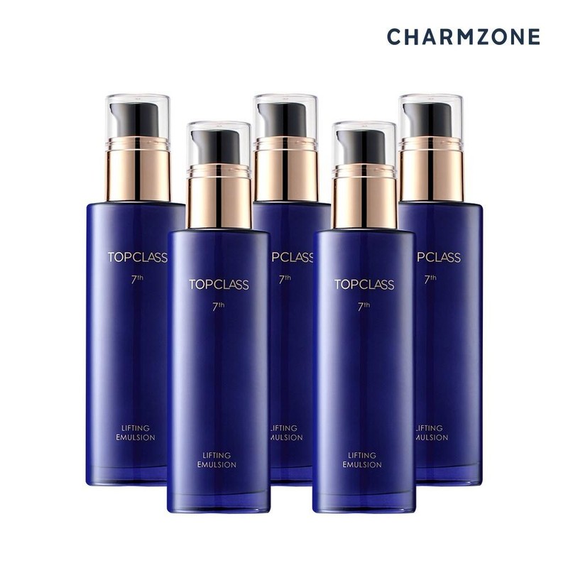 Chamzone 참존 탑클래스 7세대 리프팅 에멀전 트리플 콜라겐, 120ml, 5개