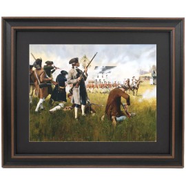 Framed Stand Your Ground by Don Troiani. Standard or Poster Size. - Standard