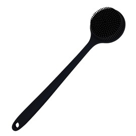 Cinlitek Silicone Body Scrubber, Long Handle Back Scrubber for Body, Shower Srush Back Brush Body Exfoliator