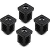 Design61 4 x Threaded Plugs Square Tube Plugs 25 x