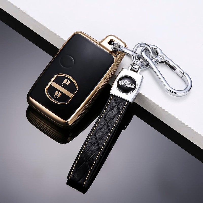 Kinotaka TPU Smart Key Case for Toyota Prius 30 Series,