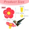 RENEWREVITAL Hummingbird Feeder Parts, Durable Hummingbird Feeder Replacement Flowers, Easy