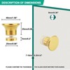 Alise Shower Door Handle, Sliding Shower Door Knob,Single Side Sliding