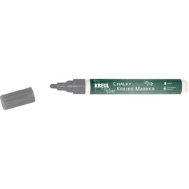 KREUL 22731 Chalky Chalk Marker medium Volcanic Grau
