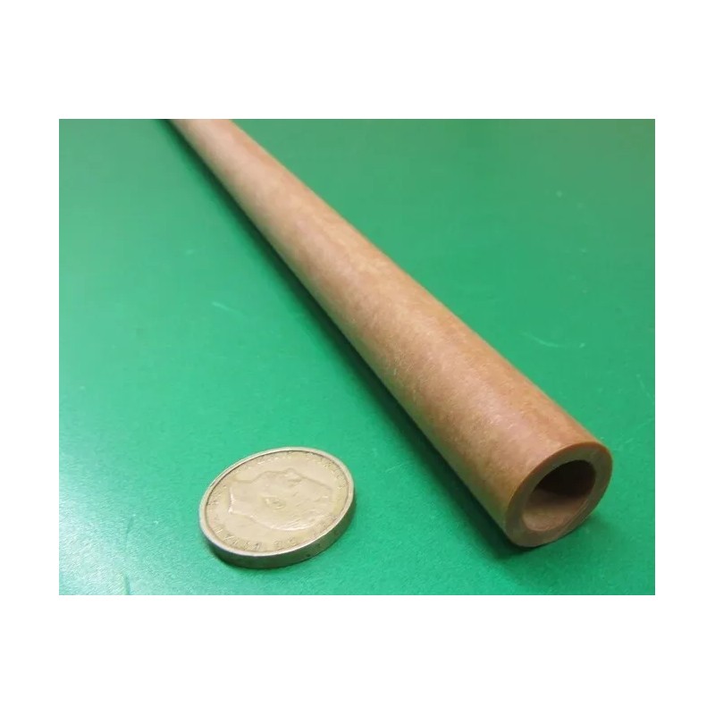 Micarta Phenolic XX Paper Tube 3/4" OD x 1/2" ID