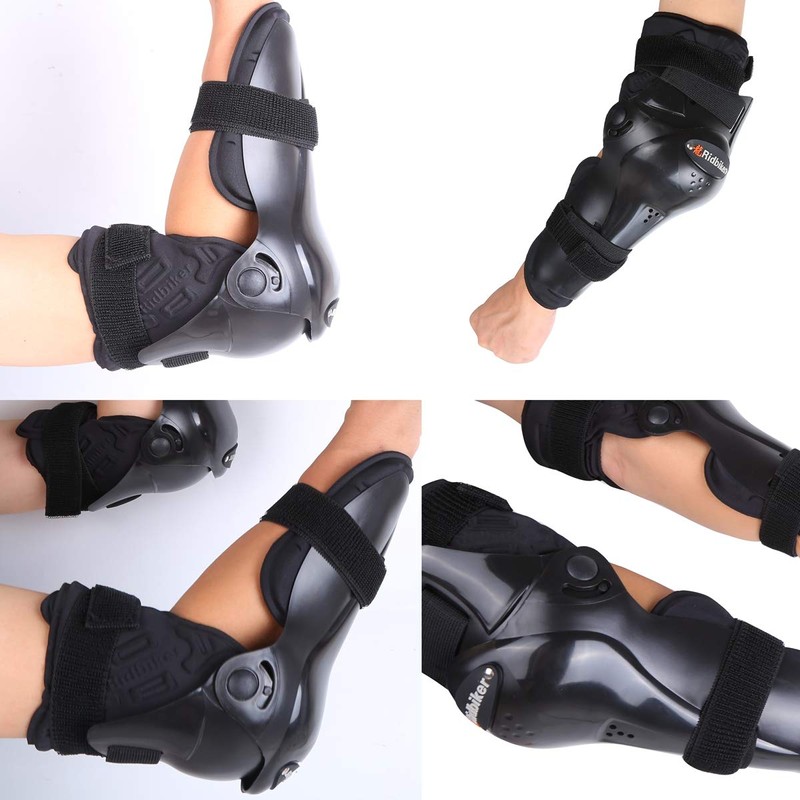 2Pcs Movable Elbow Pads Two Sections Adjustable Elbow Guard Protector