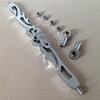 HONGK- Chrome Skull Shift Linkage Compatible with H-D Softail Fxdwg