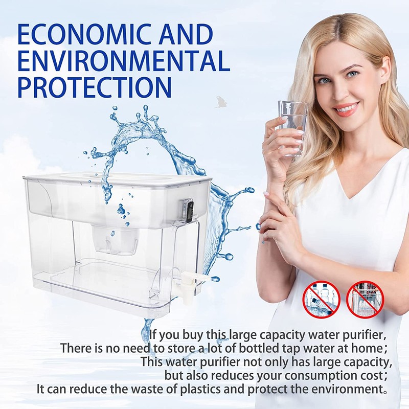OWIARA Standard Water Filter, Standard Replacement Filters for Pitchers and