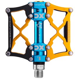 RockBros Racing Bike Pedals Bicycle Mountain Bike Cycling Pedals Lightweight Aluminum Alloy