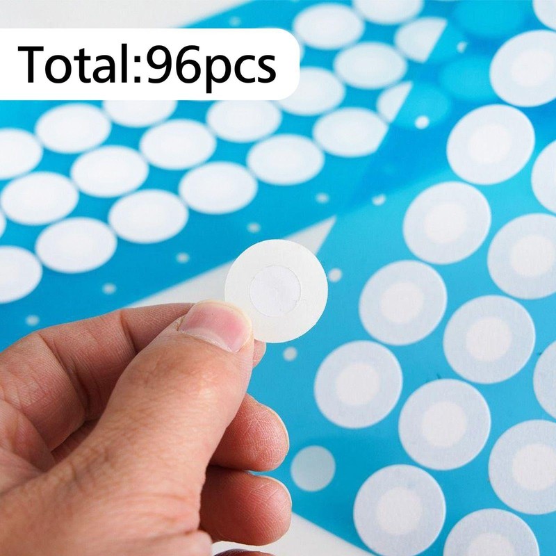 NIDHFG 3 White Round Filter Diaphragm, Waterproof And Breathable, Dust-Proof