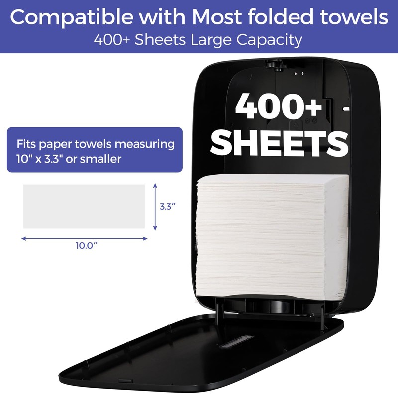 Stardrix Paper Towel Dispenser Wall Mount with Lock – Fits