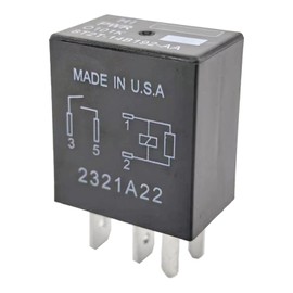 8T2T-14B192-AA Relay - 40A 12VDC 4-Pin SPST Automotive Relay - Compatible with Select Ford Vehicles (for Focus, Mondeo) - Fixes Cooling Fan, AC & P0699/P0230 Codes