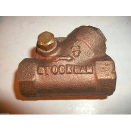 STOCKHAM 1/4" BRONZE BRASS CHECK VALVE FNPT 200 CWP