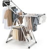 Nightcore Foldable Clothes Drying Rack, 2-Level Large Collapsible Laundry Drying