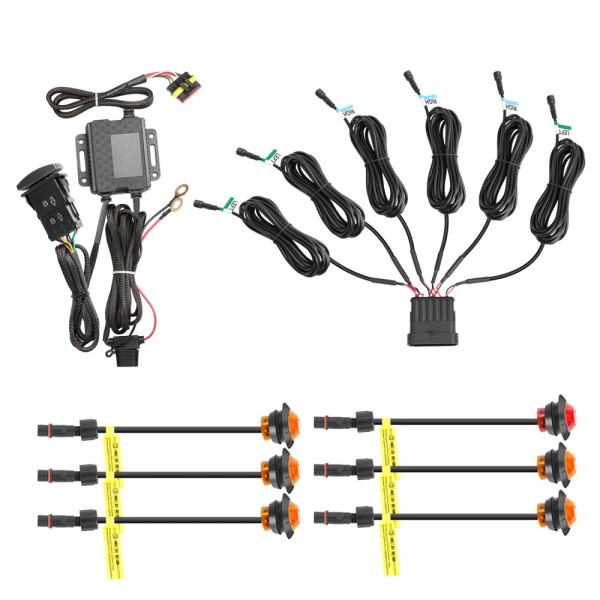 Unbranded Turn Signal Kit For Polaris General Factory Tail Brake