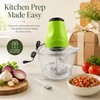 2L Electric Food Chopper for Meal Prep – Stainless Steel
