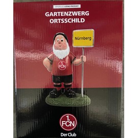 1. FC Nürnberg Gnome Place Sign