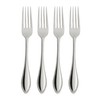 Oneida American Harmony Everyday Flatware Dinner Forks, Set of 4