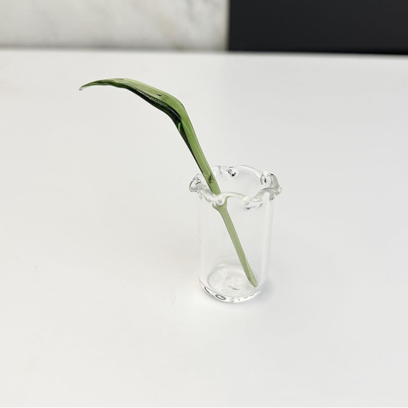 UICerland Glass Small Bouquets, Desktop Decoration, Fresh, Cool Meditation, Stress