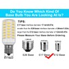 Frigidaire Freezer Light Bulb Replacement E17 Intermediate Base Compatible with