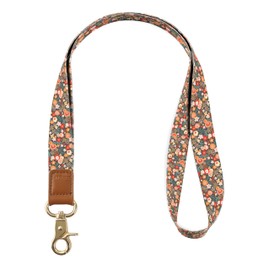 INNObeta Lanyard for Keys, Neck Lanyard, Lanyards for ID Badges, Key Chain for Men and Women, Cool Lanyards, Dark Flower