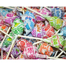DUM DUMS Lollipops, Variety Flavor Mix, 1,800 Count Bulk Box