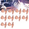 10 Set Plasma Cutter Consumables Electrode Tip Kit Nozzle for