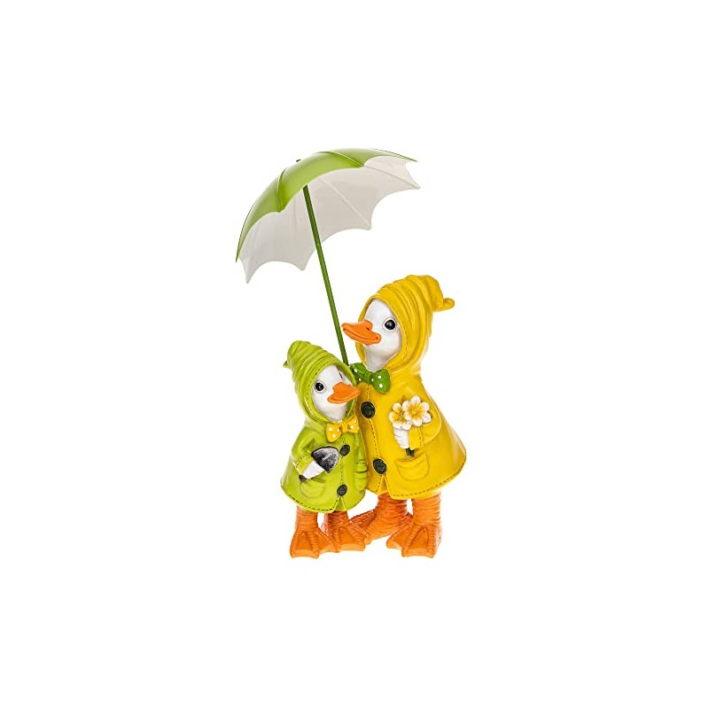 Puddle Duck Mum & Baby Brolly Ornament