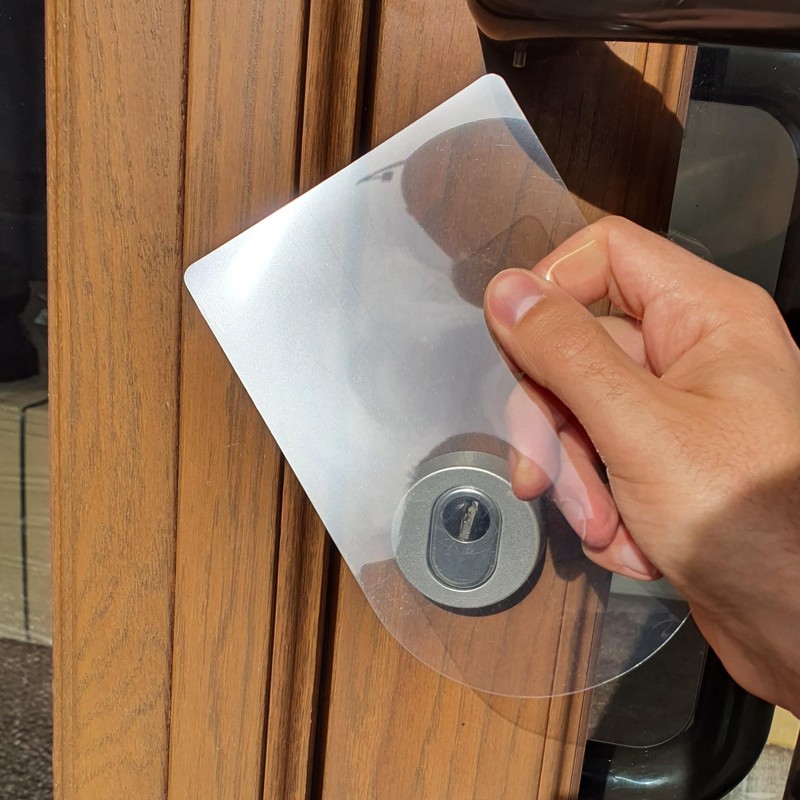 Opening Door with Card: Flexacard®Pro | Large Opening Cards for
