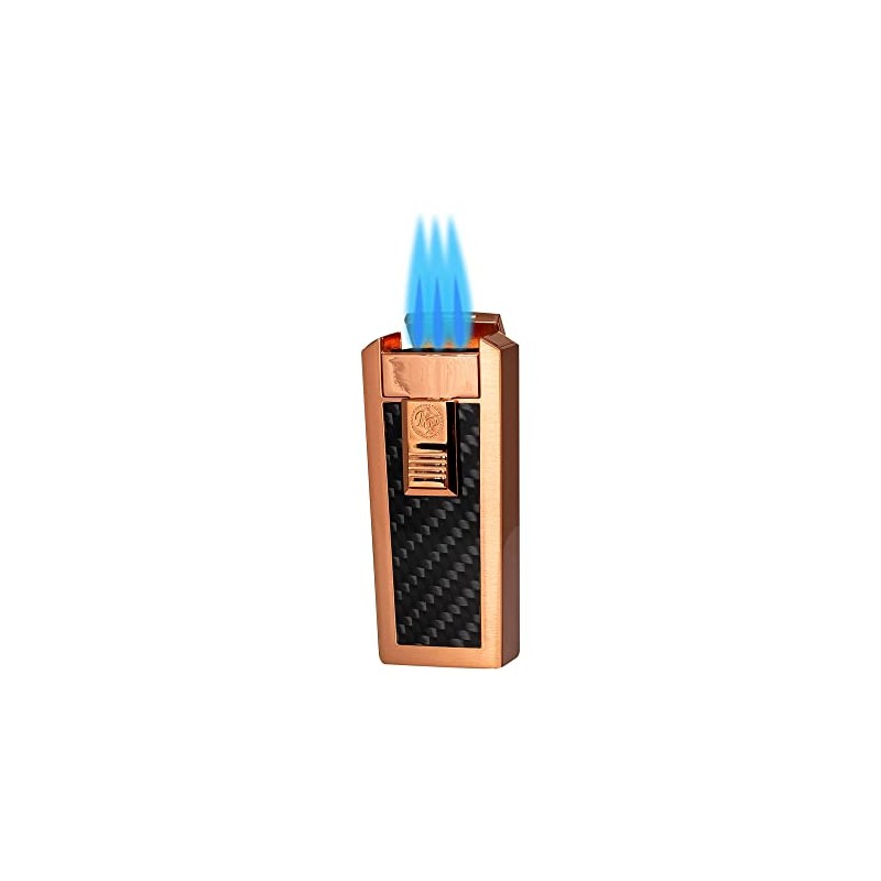 Rocky Patel CFO Triple Torch Lighter - Copper and Black