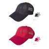 Laquest Large Size All Mesh Baseball Cap, Unisex, gray, XL