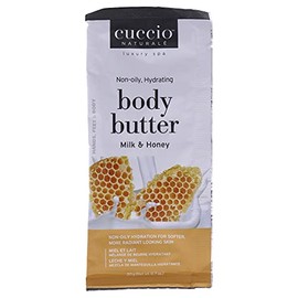 Cuccio Naturale Luxury Spa Non-Oily Hydrating Butter - Milk and Honey for Unisex - 0.7 oz Body Butter