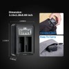 LP-E8 Battery Charger USB Dual Charger for Canon EOS Rebel