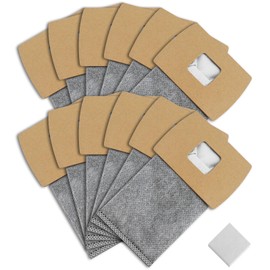 12 Pack Vacuum Bags Replacement for Oreck Handheld Vacuum Cleaner BB180, BB280, BB850, BB870, BB880, BB900, BB1000, BB1100, BB1200, MV160, CC1600, Replaces Part # PKBB12OF