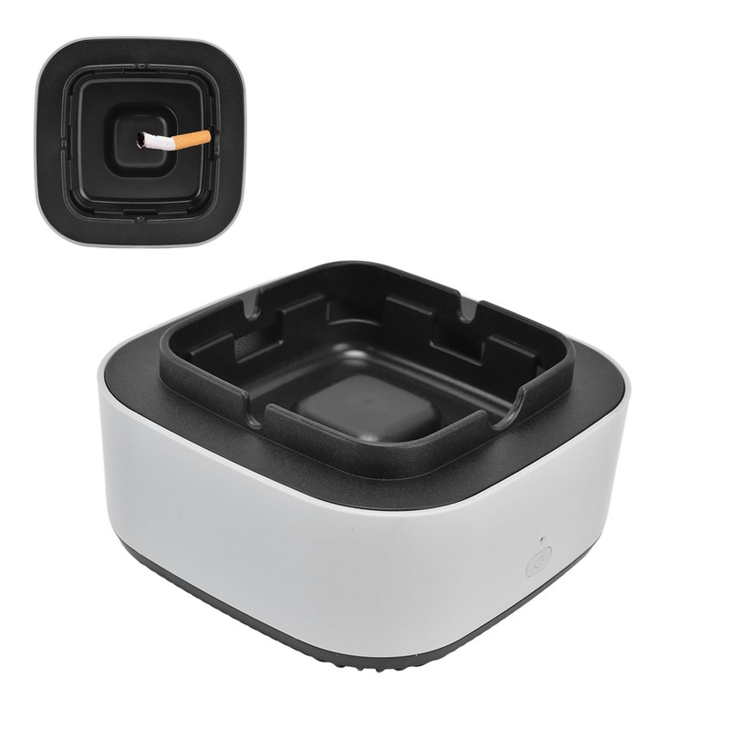 Ashtray Purifier Smokeless Multi Functional Battery Powered Negative Ion Air