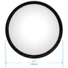 5.7 Inch Convex Round Mirror Blind Spot For Isuzu Mitsubishi