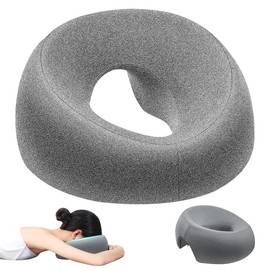 Massage Face Cradle Pillow, Massage Headrest for the Bed, Massage Pillow Head Hole, Massage Cushion with Front Down U-shaped Massage Headrest, for Spa Salon Massage Bed