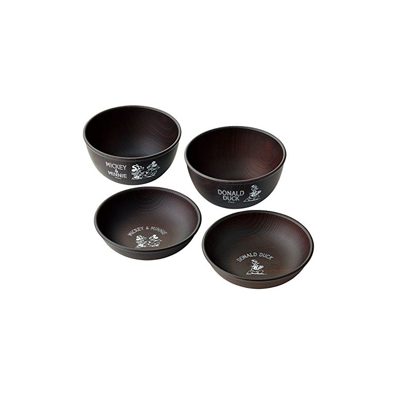 Maehata 50351 Mickey & Friends Pair Plate & Bowl