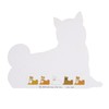 Greeting Life ETN-148 Animal Die Cut Memo Shiba Inu Fushing
