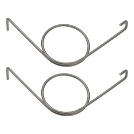 Create idea Pack of 2 Replacement Spring Repair Spring Compatible with GU PSK 966 Stainless Steel Right Hand Trolley Replacement Spring 9-29665-00-R for Sliding Door Locking System 35 mm x 34 mm