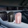 JinzhuxiaGS Car Trash Can with 90 Free Garbage Bags -