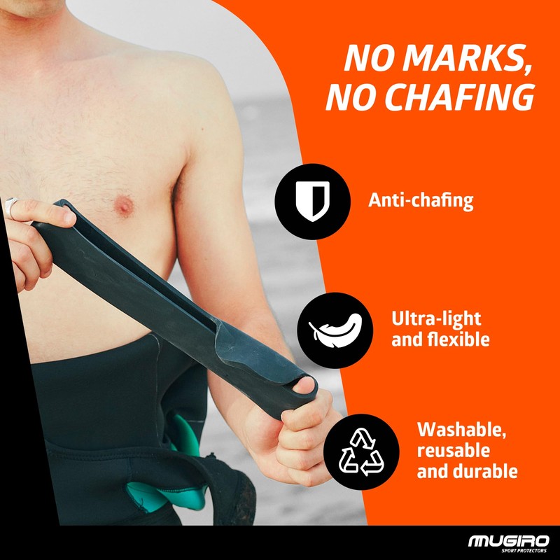Mugiro Neck Protector Black Size S 30-35 cm