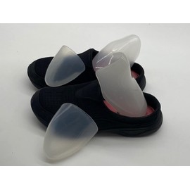 NAHANCO Plastic Toe Box Shoe Form Insert, 4 1/4"L - Clear