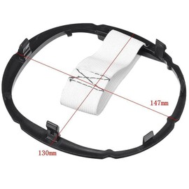 Bohaner Gaiter Boot Retaining Ring Lugs Car Gear Shift Knob Stick Gaiter Lever Boot Retaining Ring Gear Stick Lever Gaiter Boot Retaining Ring Lugs 71775051 for Fiat 500 500c