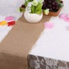 Party Table Runner, Natural Burlap Table Runner, Linen Party Runner