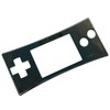 XBERSTAR Gameboy Micro GBM Controller Replacement Faceplate Cover (Black)