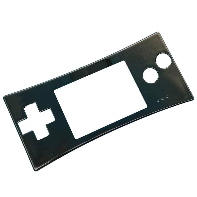 XBERSTAR Gameboy Micro GBM Controller Replacement Faceplate Cover (Black)