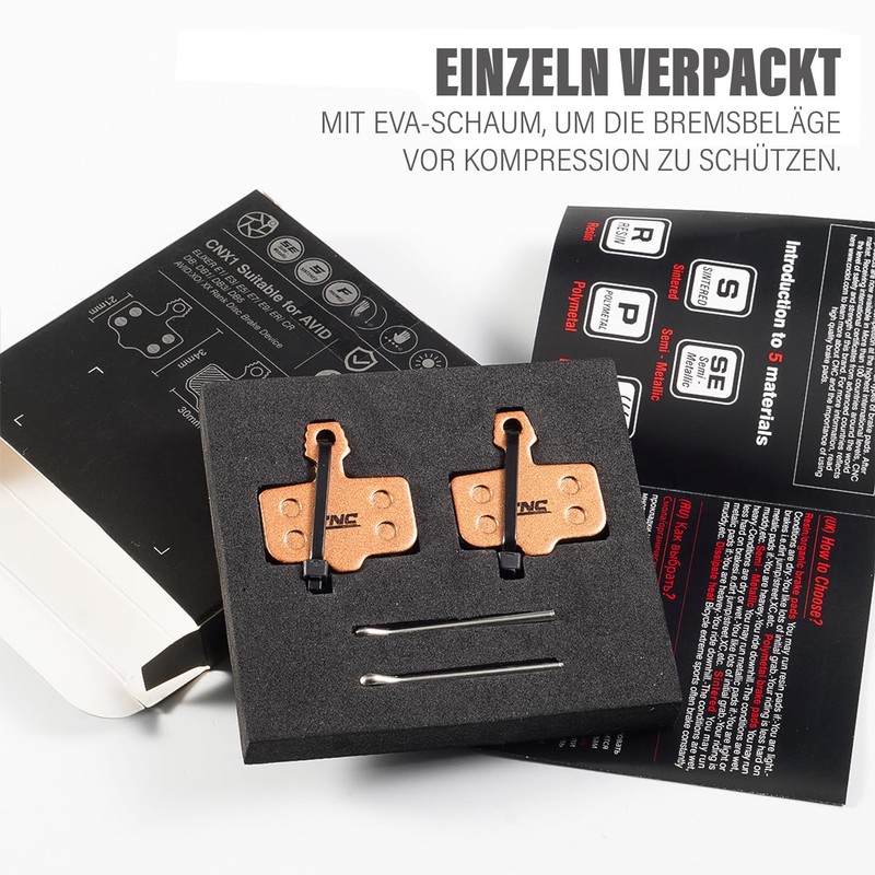 CNCLOL Brake Pads for Sram Avid Elixir E1 E3 E5
